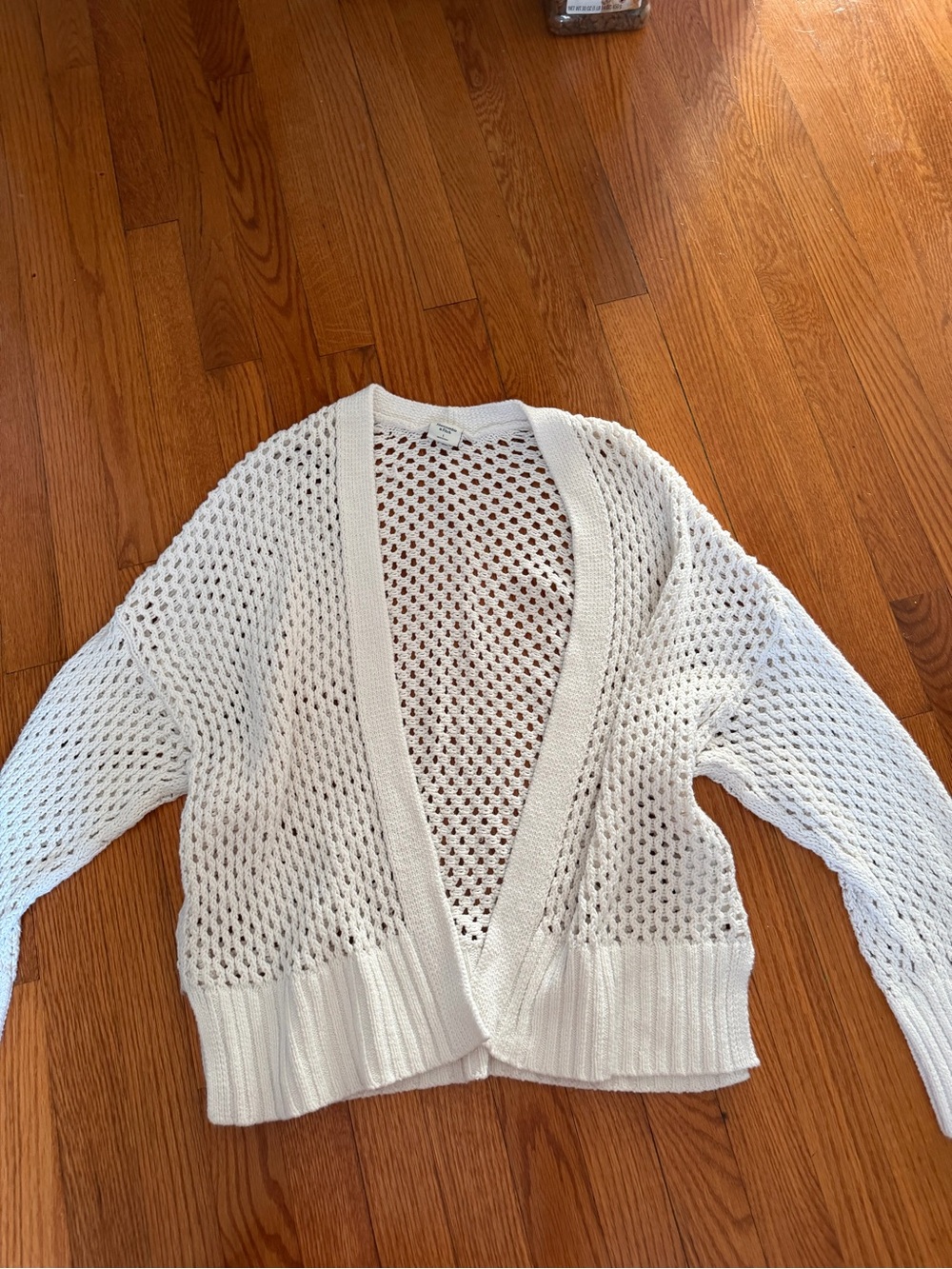 Abercrombie and Fitch y2k crochet cardigan size large